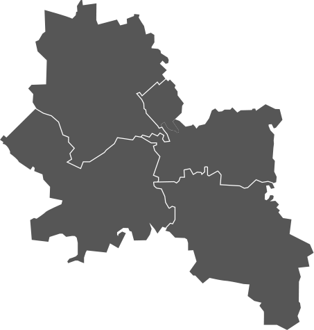mapa powiatu żyrardowskiego