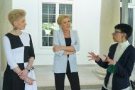 Laureaci konkursu języka niemieckiego w Pałacu Prezydenckim