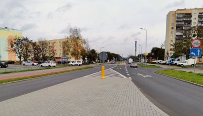 Ulica Skrowaczewskiego w Żyrardowie