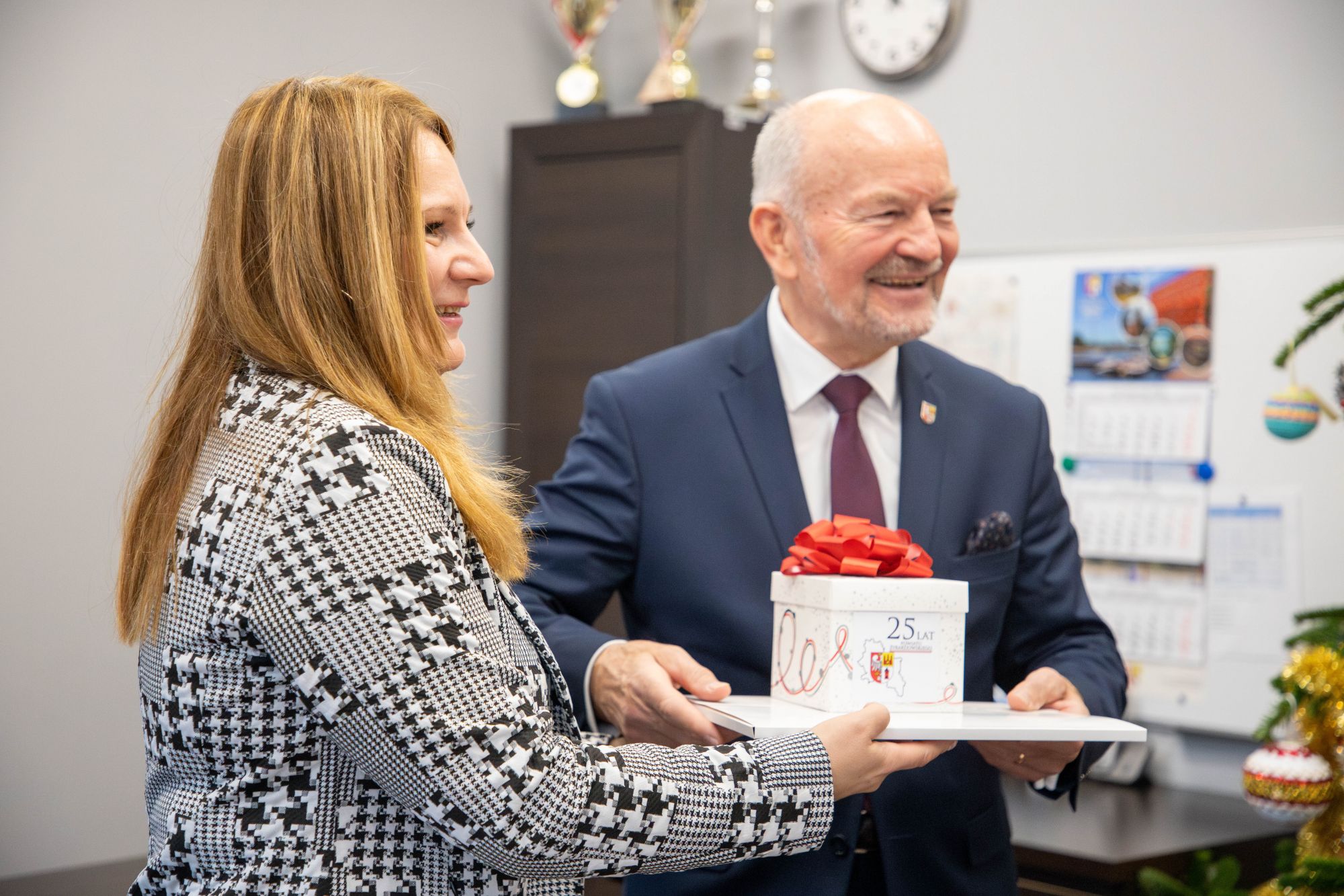 Dyrektor Wydziału Oświaty, Kultury, Sportu i Turystyki i Członek Zarządu Powiatu Stanisław Nalej