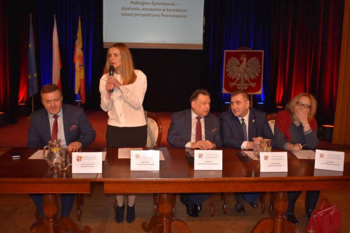 Konferencja „Podregion żyrardowski – działania, wyzwania w kontekście nowej perspektywy finansowania”