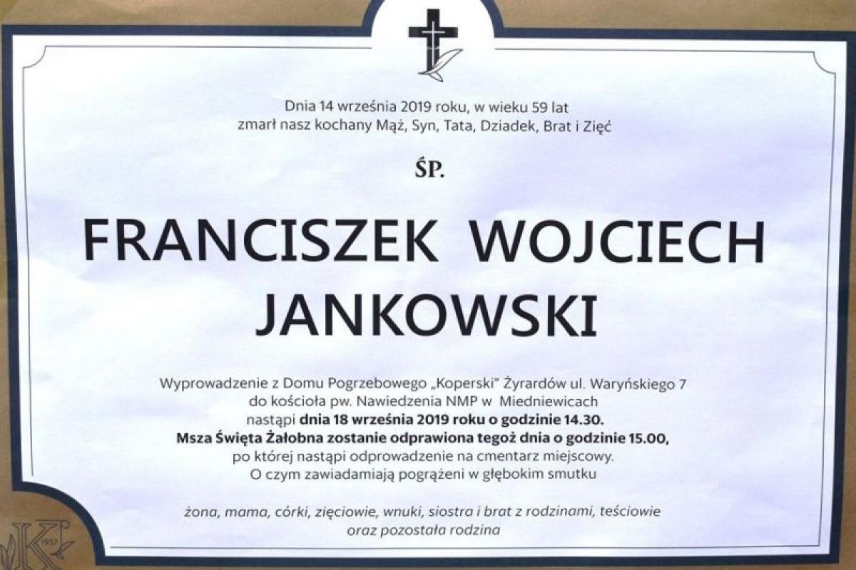 Pogrzeb śp. Franciszka Jankowskiego