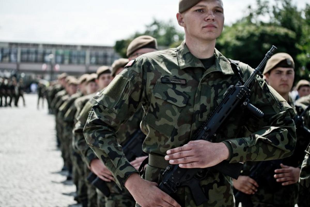 W Płocku złożyli przysięgę wojskową żołnierze 6 Mazowieckiej Brygady Obrony Terytorialnej.
