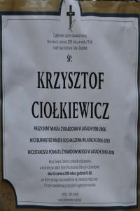 Pogrzeb Prezydenta Krzysztofa Ciołkiewicza