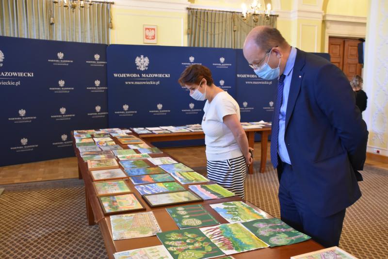Mieszkaniec DPS w Żyrardowie laureatem konkursu plastycznego