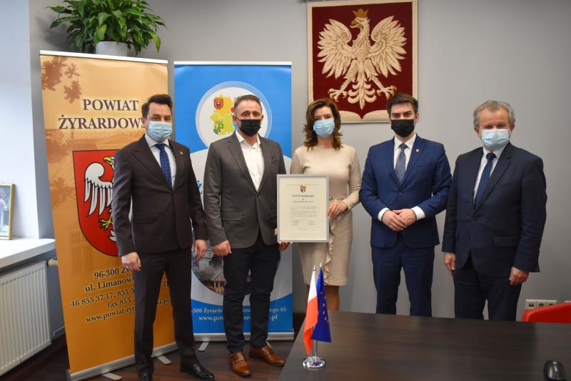 Podziękowania dla laureatów Konkursu AgroLiga