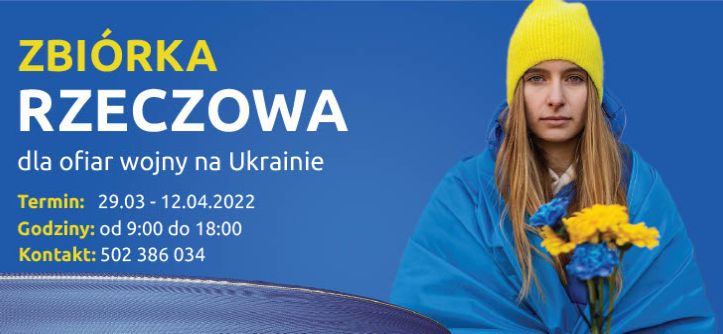 Zbiórka rzeczowa dla Ukrainy