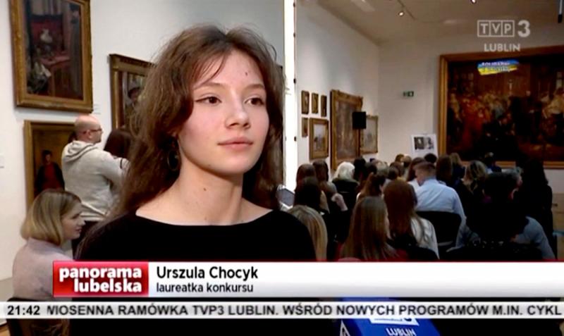 Urszula Chocyk laureatką XXII Ogólnopolskiego Konkursu  Recytatorskiego