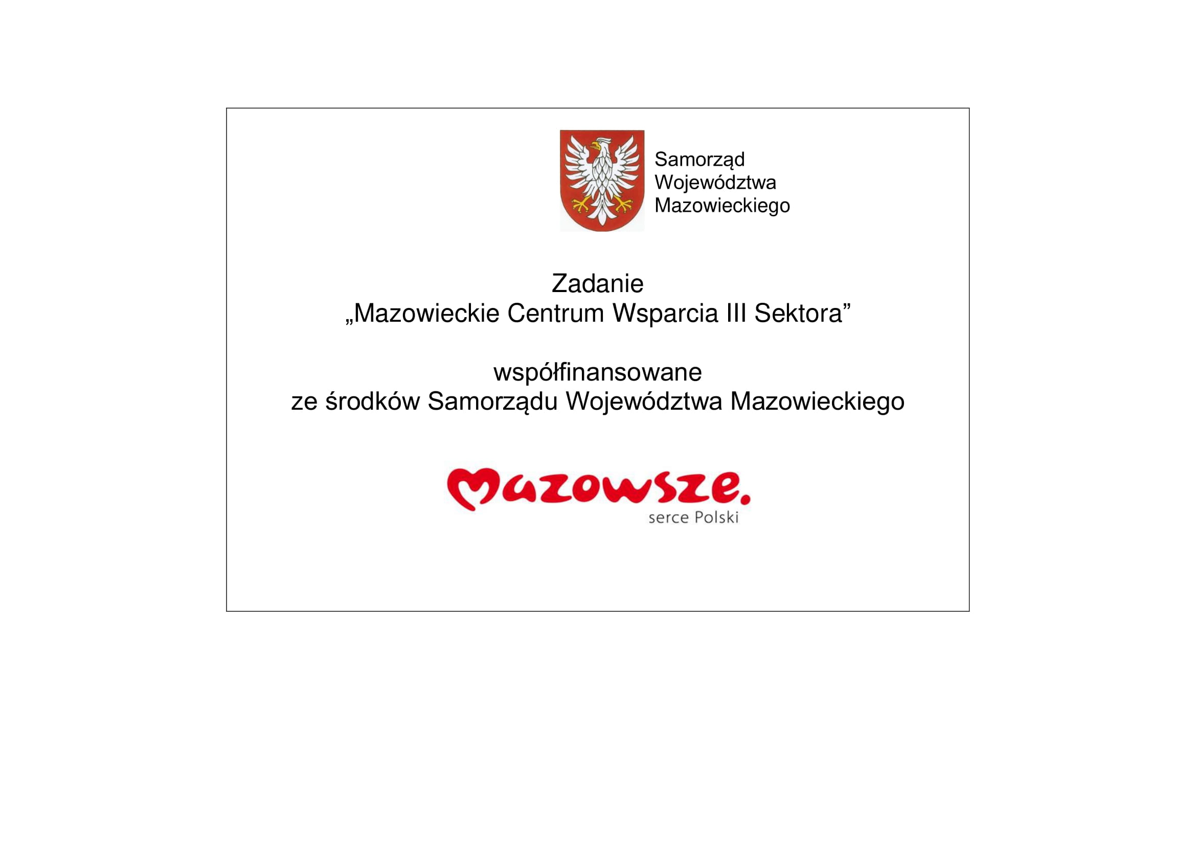 Fundacja Edukacji Nowoczesnej zaprasza do wzięcia udziału w projekcie „Mazowieckie Centrum Wsparcia III Sektora”!