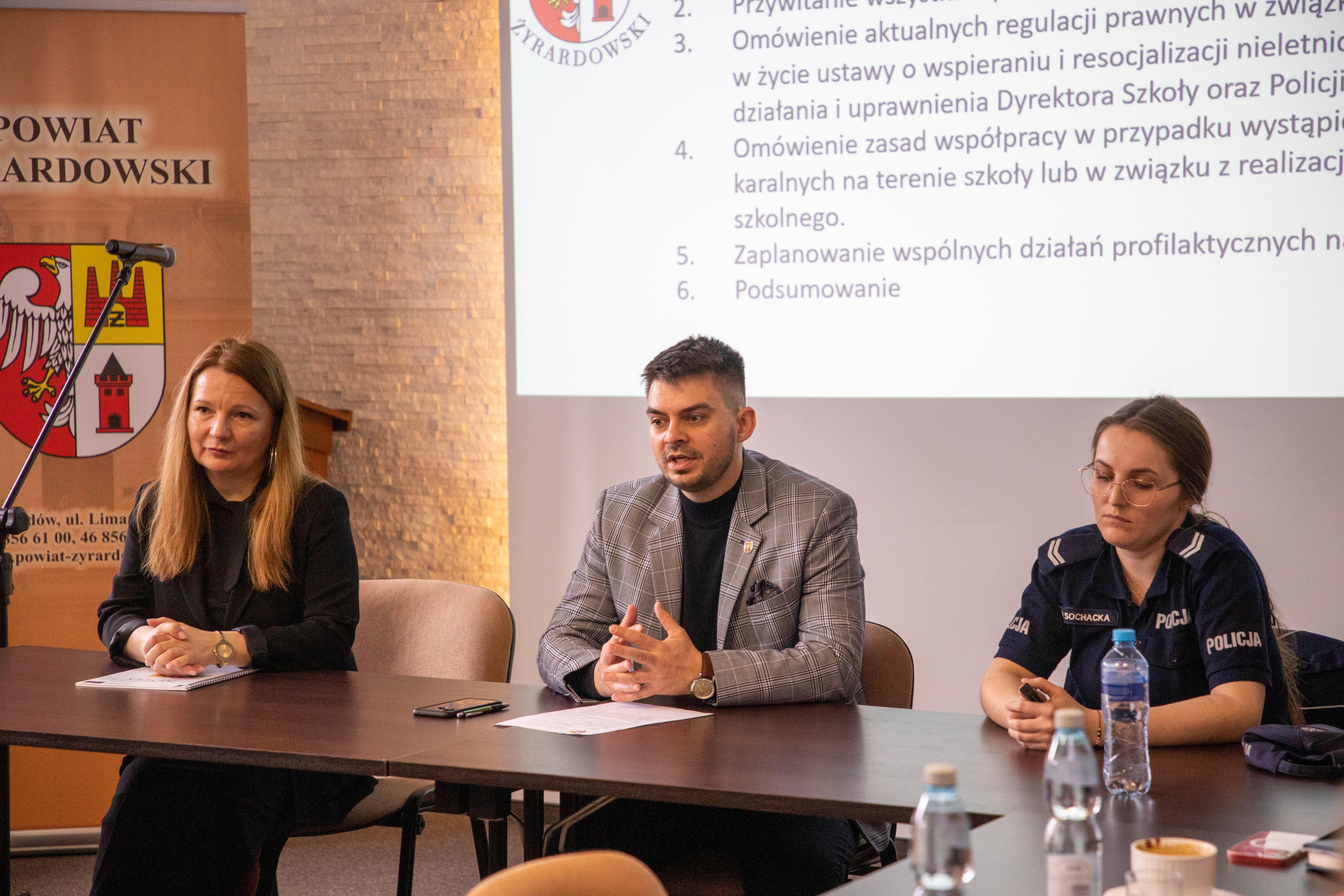 Konferencja "Profilaktyka bezpieczeństwa w szkołach podstawowych i ponadpodstawowych"