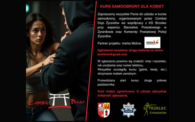 Zapraszamy na kolejną edycję kursu samoobrony dla kobiet!