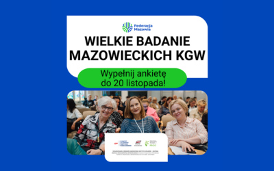 Wielkie badanie mazowieckich KGW! Wypełnij ankietę.