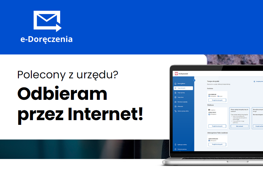 e-Doręczenia - wygodny sposób kontaktu ze Starostrem Powiatowym w Żyrardowie